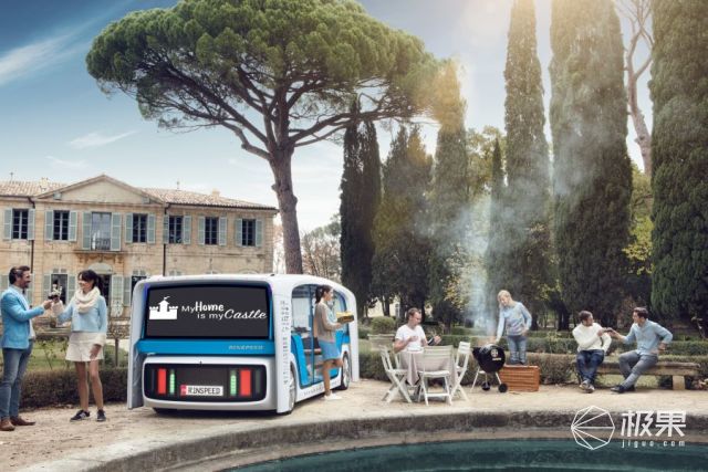 更环保的自动驾驶电动车,车身底盘可分离用途更多 更环保的自动驾驶电动车,车身底盘可分离用途更多