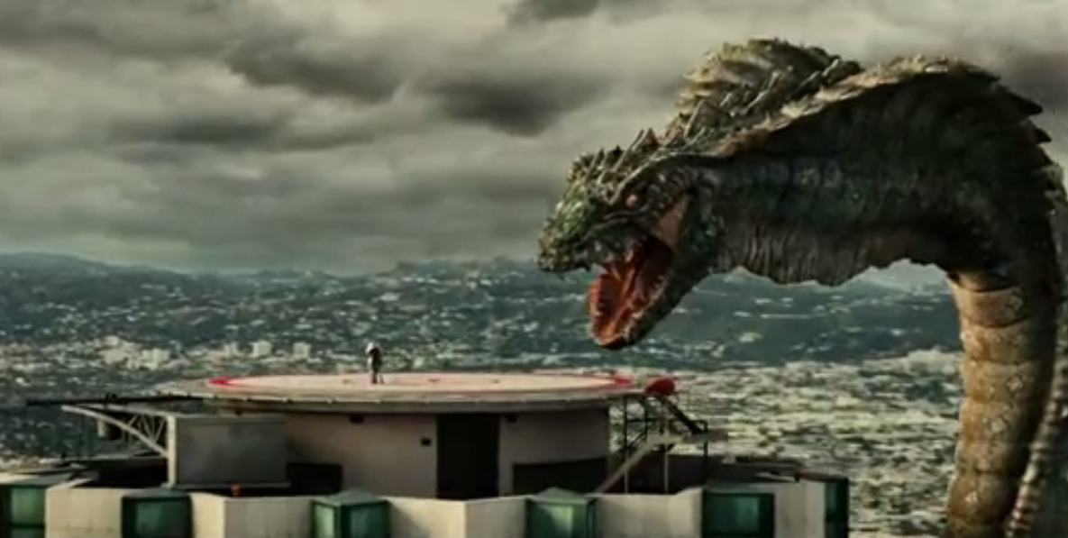 科摩多龙对决金刚巨蟒–搜凤