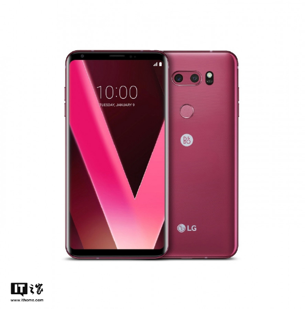 LG V30树莓红版本发布:小姐姐们会喜欢吗?
