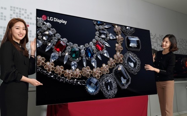 LG发布全球首款88英寸 8K分辨率 OLED显示屏