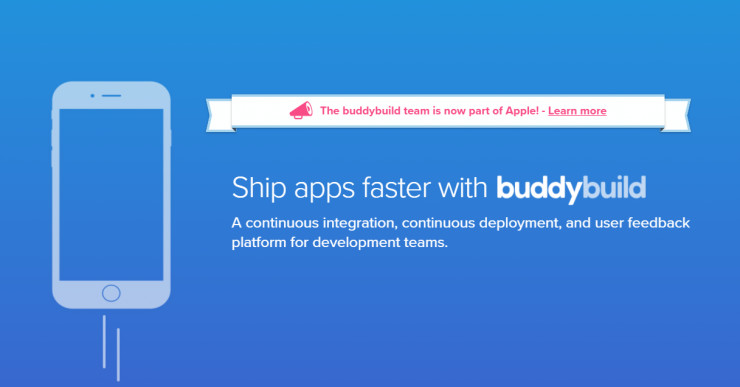 苹果收购加拿大应用开发工具公司Buddybuild