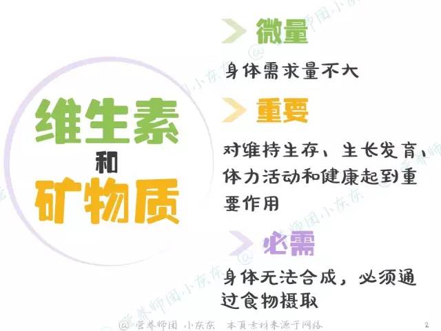 营养师团维生素矿物质速查手册你想知道的都在这里