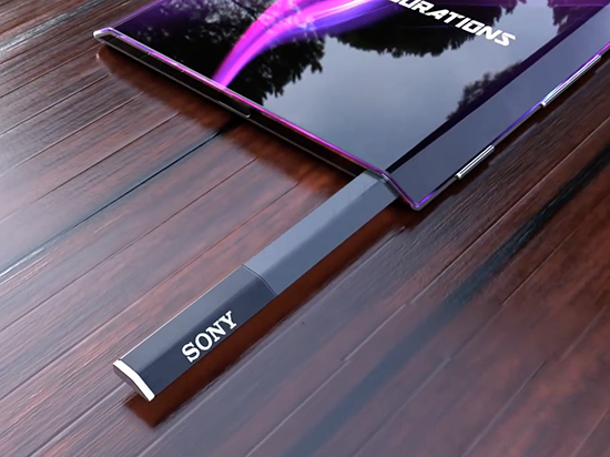 索尼Xperia Note概念机:锐利机身梯形全面屏+