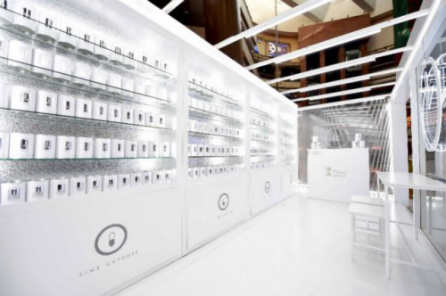 冈本与饿了么开了一家「时光便利店」!