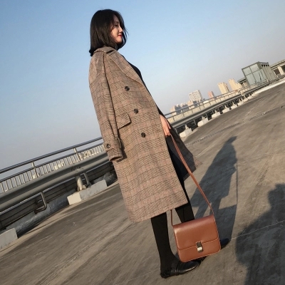 显瘦十斤只需一件落肩大衣