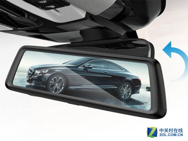 消除盲区,任我游流媒体智能后视镜促销 