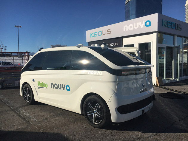 Navya推自动驾驶电车 可支持4G无线网络