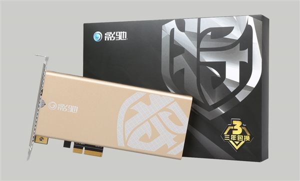 影驰新铁甲战将240GB PCI-E SSD开卖：东芝原厂闪存