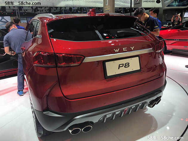 2017广州车展 WEY P8正式亮相2018年上市