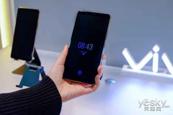 CES 2018黑科技:vivo屏下指纹手机首发 已实现量产