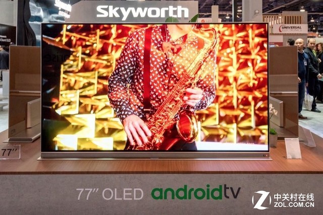 引领自主核心科技 创维携OLED现CES2018 