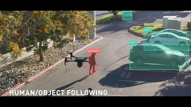 平衡车充当安保机器人 园区内自动巡逻