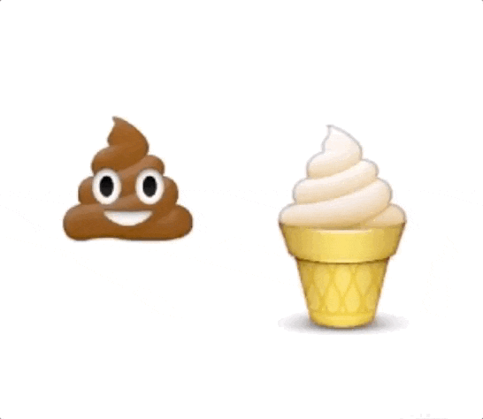苹果初代 emoji 揭秘:我们的确将大便 emoji 用在冰淇淋上了