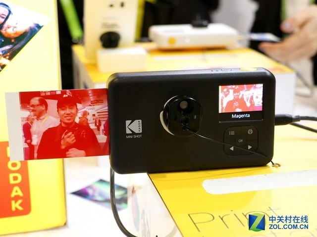 拍立得底扫仪齐亮 柯达亮相CES2018 