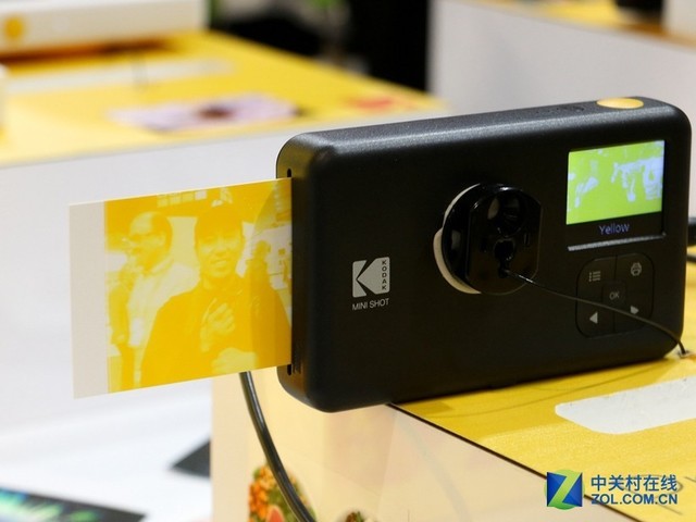 拍立得底扫仪齐亮 柯达亮相CES2018 
