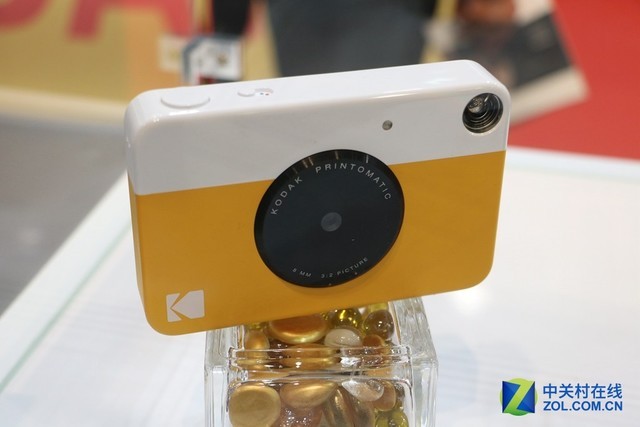 拍立得底扫仪齐亮 柯达亮相CES2018 