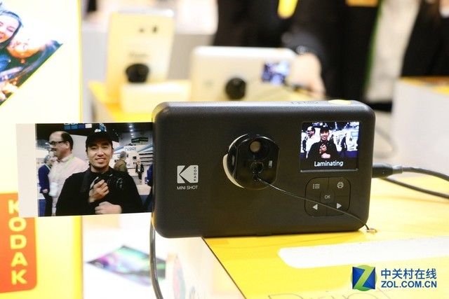 拍立得底扫仪齐亮 柯达亮相CES2018 