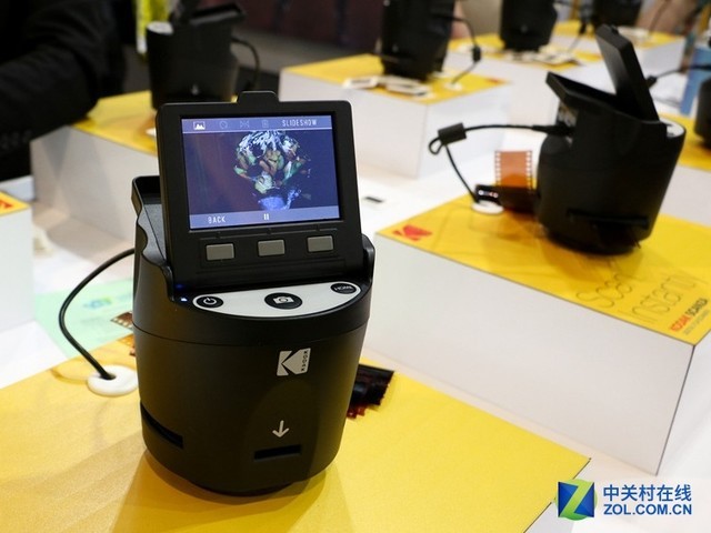 拍立得底扫仪齐亮 柯达亮相CES2018 