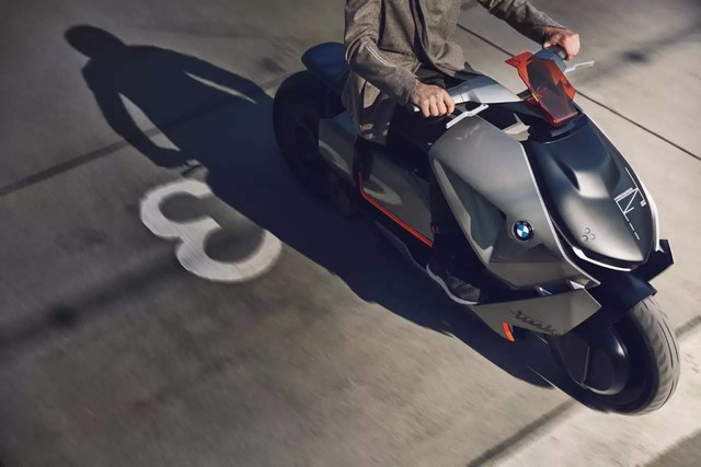 BMW Motorrad Concept Link概念电动车 