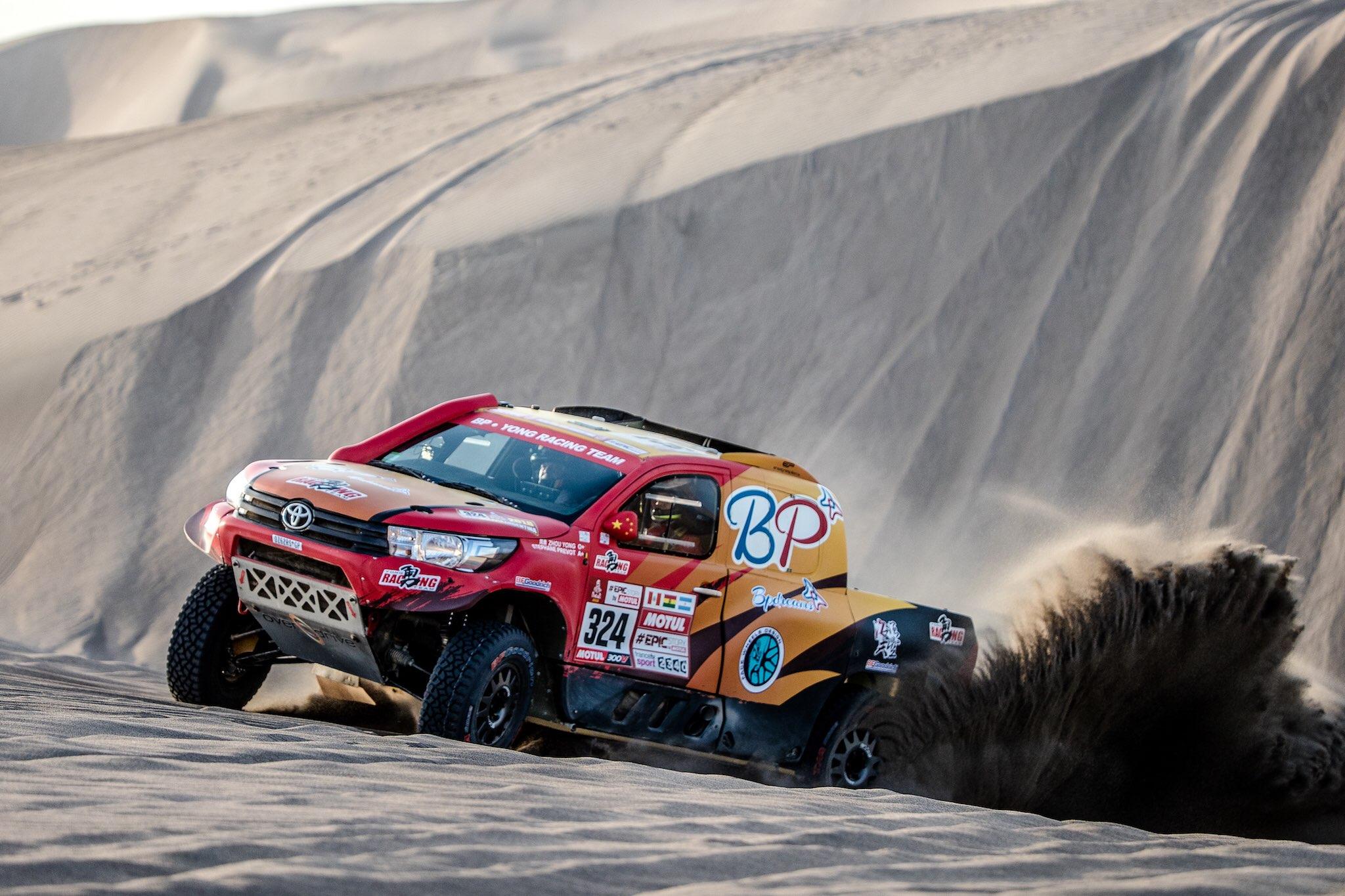 中国车手周勇折戟 遗憾退出达喀尔拉力赛