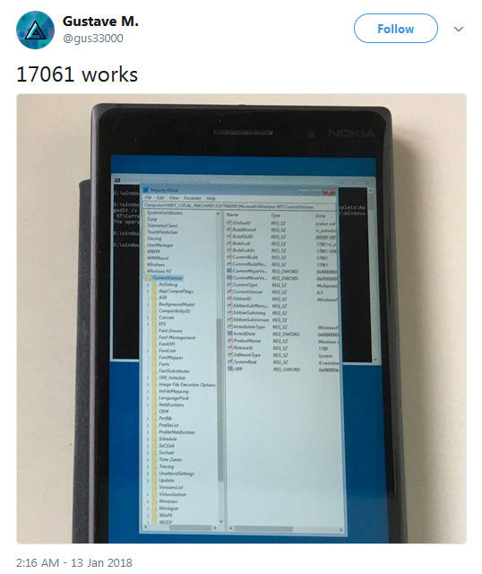 大神让Lumia 830成功运行Windows 10 for ARM