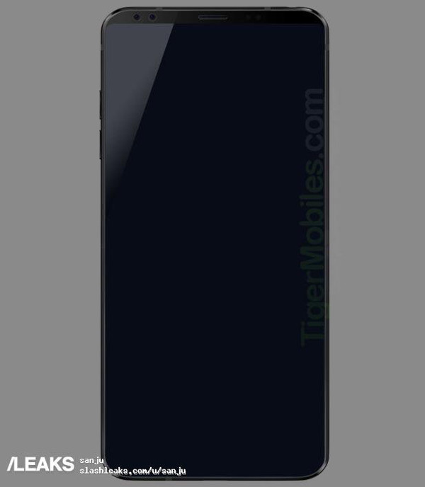 LG G7渲染图曝光：屏占比提高，或搭载骁龙835