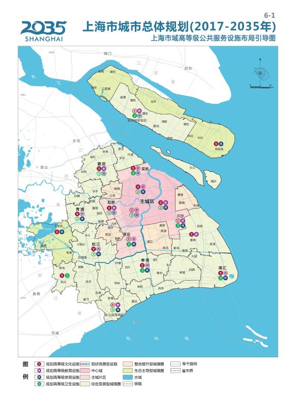 50张图看懂上海市城市总体规划(2017-2035年