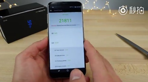 国外友人首发上手体验 三星S9<span class=