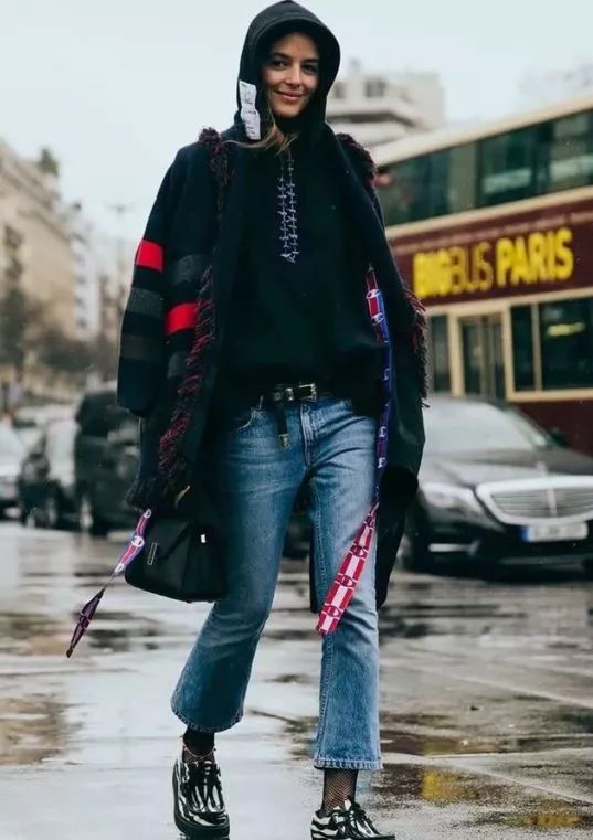 杨幂、angelbaby最爱的卫衣内搭法,让你的冬装