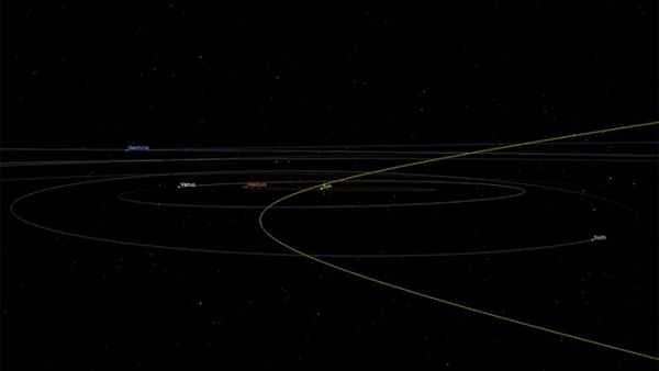 摩天大楼大小的小行星2002 AJ129确定不会撞击地球