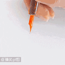 爆笑gif趣图:神笔马良来袭