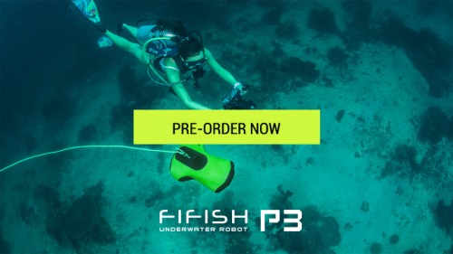 潜水圈新贵FIFISH开启Indiegogo众筹：大疆负责你的天空拍摄，水下拍摄交给我