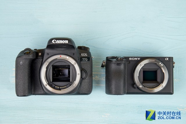 小钢炮的较量 佳能77D对比索尼A6500 