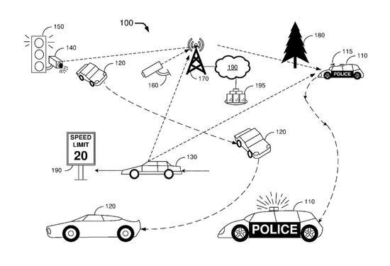 出行有料：福特无人驾驶警车获专利 
