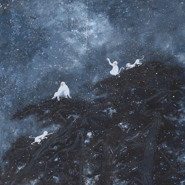 背景 壁纸 皮肤 星空 宇宙 桌面 640_640 gif 动态图 动图