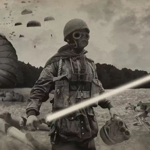 星球大战穿越到了二战，美军拿着光剑砍克隆军团