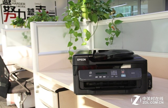 静音更环保 爱普生黑白墨仓式M205评测 