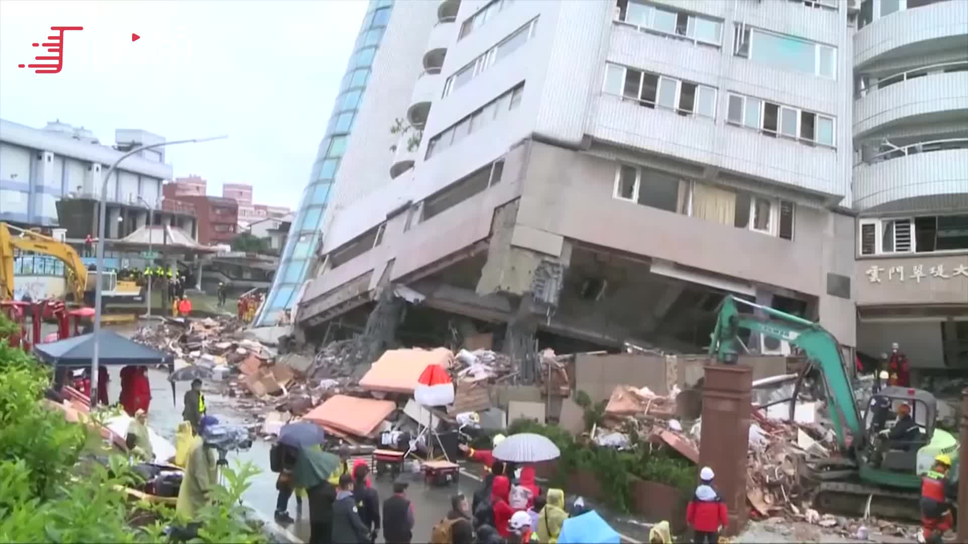 台湾地震 日本救援队声称“危险地段我们不进去”