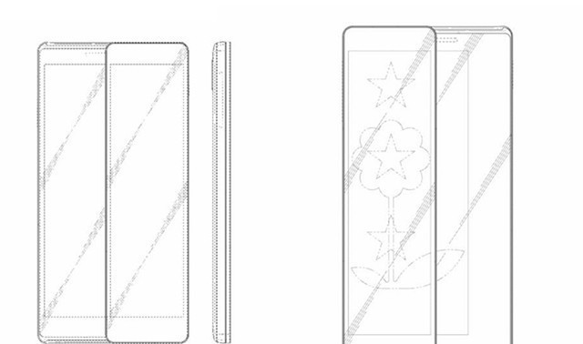 外媒:三星最新设计专利曝光 正在研发滑屏手机