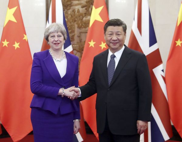 外媒：英首相访华意在为脱欧后国家前途寻找“黄金机遇”