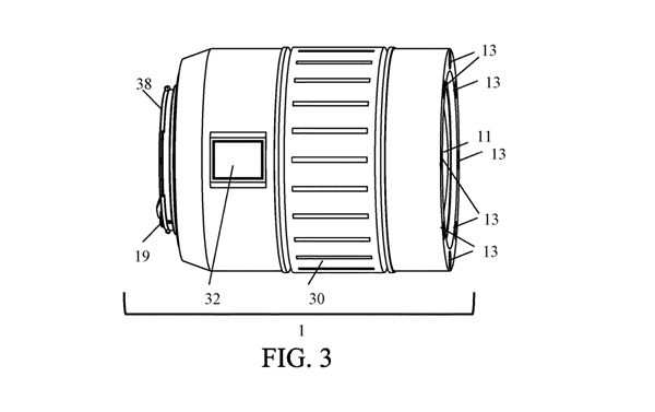 佳能提交设计专利：为机身和镜头增加指纹传感器