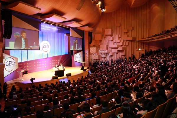 马云韩国演讲:阿里的成功 源于49%女性员工