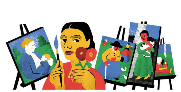 Google纪念画家保拉·莫德松-贝克尔诞辰142周年
