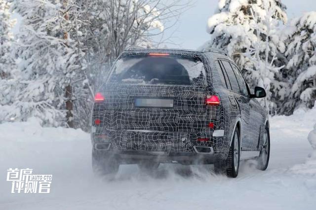 GLS小心了！宝马 X7雪地测试伪装车流出，瞄准大型豪华SUV市场！