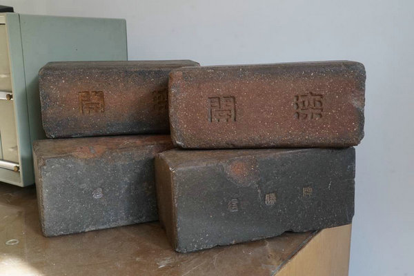 京张铁路车站收藏百年开滦砖