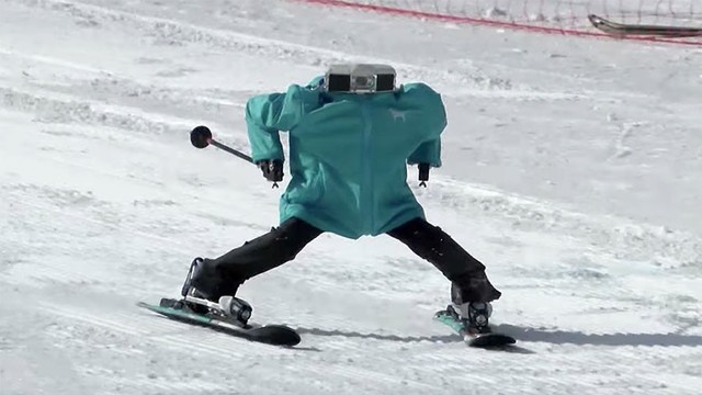 冬奥会机器人滑雪赛看了么？你真不是对手