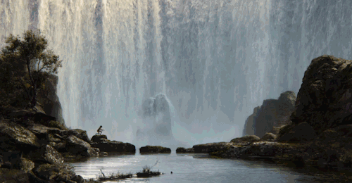 壁纸 风景 旅游 瀑布 山水 桌面 500_260 gif 动态图 动图