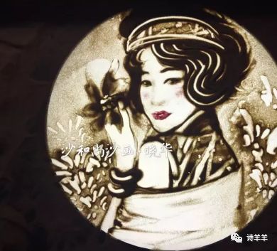 旅日沙画艺术家蔡晓华:做一个淡淡的女子