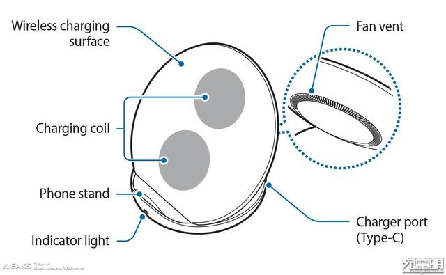 三星Galaxy S9新款无线充电器曝光:黑白两种款