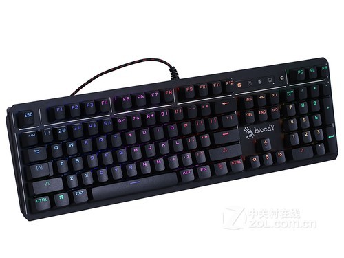 血手幽灵B975复活者光轴三代RGB机械键盘 三代光轴，全键无冲突，可拆卸手托，1680万色RGB灯光可调